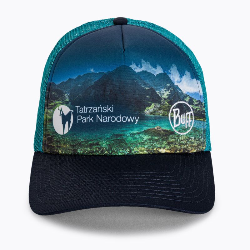 Kšiltovka BUFF Trucker černá Staw modro-tmavě modrá 129543.555.10.00 4