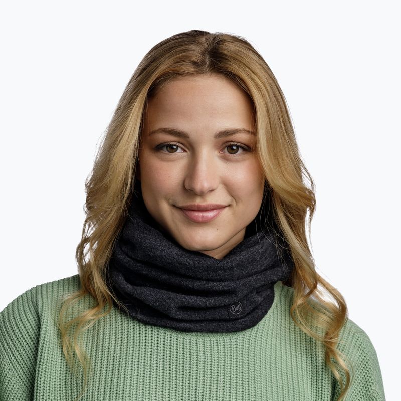 Multifunkční šátek BUFF Merino Fleece black 4
