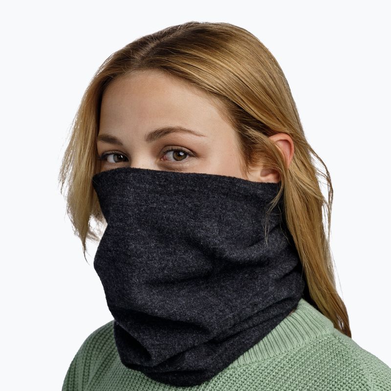 Multifunkční šátek BUFF Merino Fleece black 5