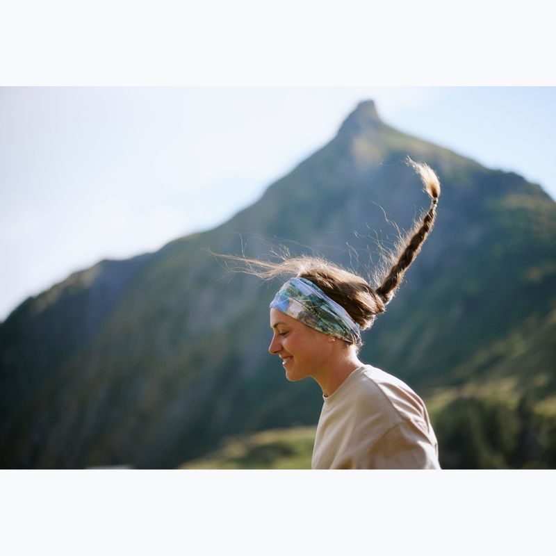 Multifunkční šátek BUFF Coolnet UV campast green 5