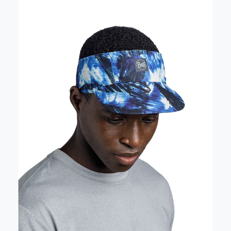Kšilt na běhání BUFF Pack Speed gold blue 5