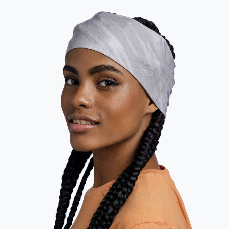 Čelenka BUFF Coolnet UV Ellipse jaru light grey 4