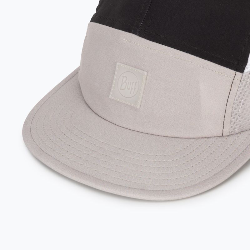 Kšiltovka BUFF 5 Panel Go domus grey 3