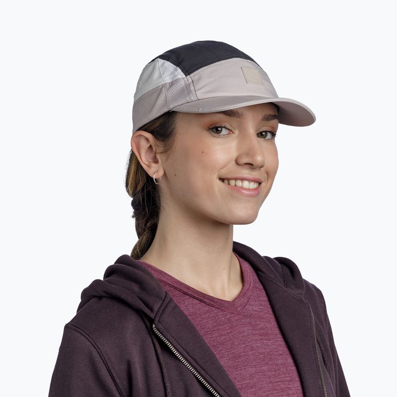 Kšiltovka BUFF 5 Panel Go domus grey 3