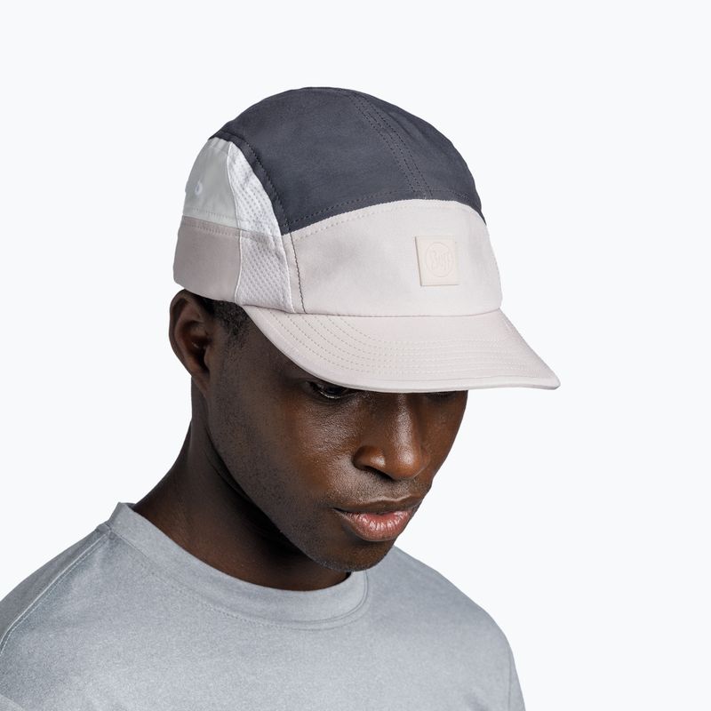 Kšiltovka BUFF 5 Panel Go domus grey 5