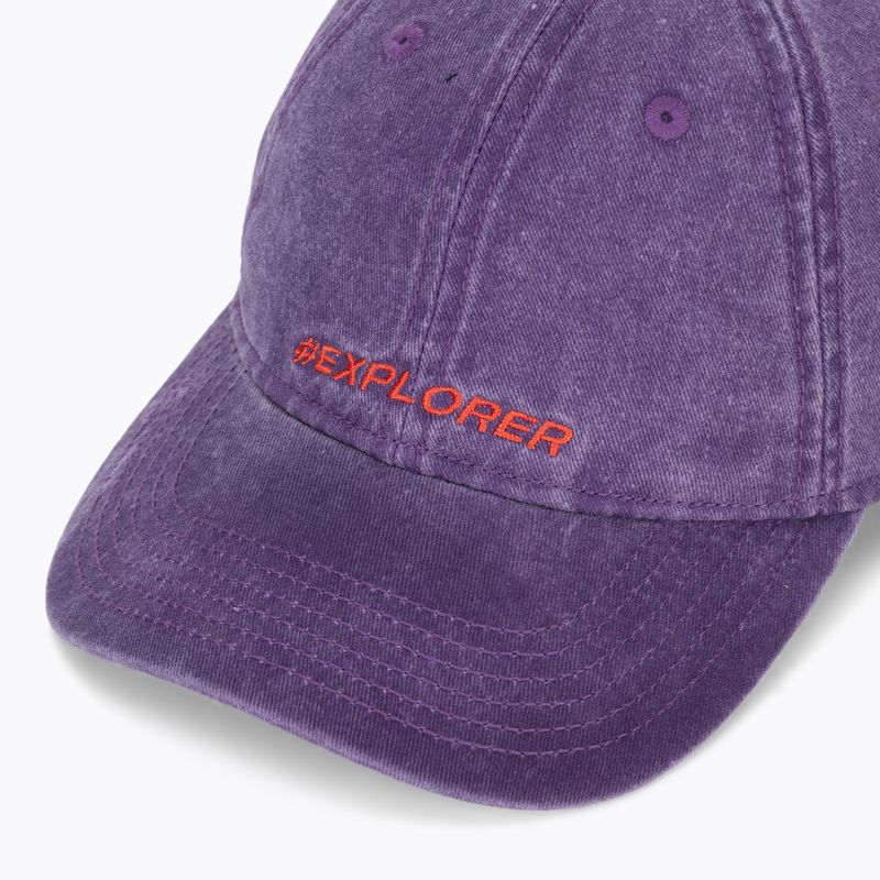 Dětská kšiltovka BUFF Baseball brokes violet 3
