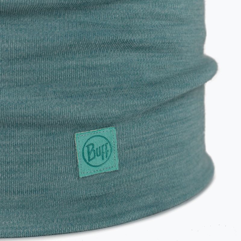 Nákrčník BUFF Heavyweight Merino Wool solid pool 2