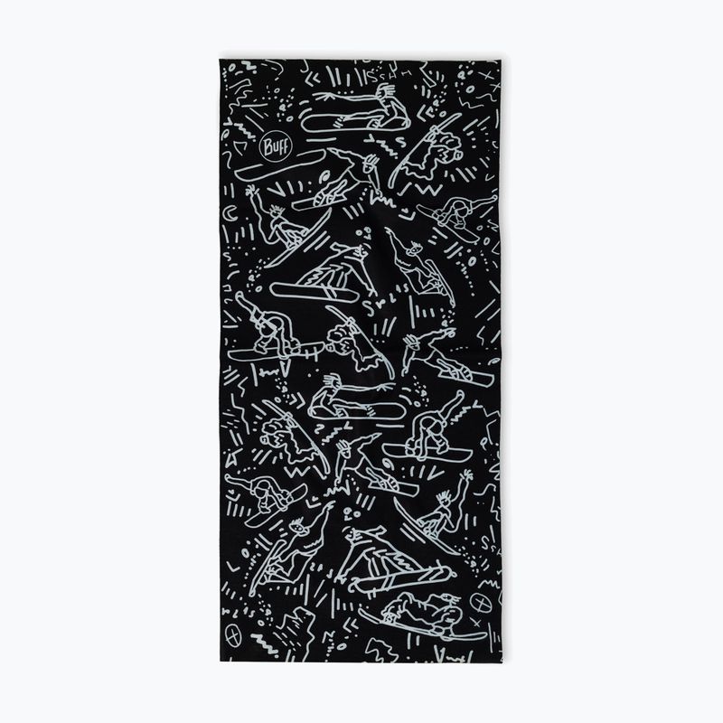 Dětský multifunkční nákrčník BUFF Original Ecostretch tivat black 2