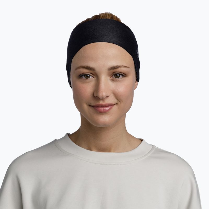 Čelenka BUFF Thermonet solid black 2