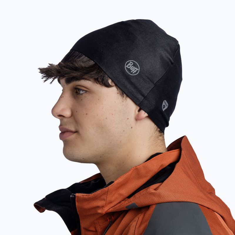 Zimní čepice BUFF Thermonet solid black 4