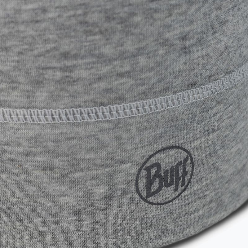 Zimní čepice BUFF Lightweight Merino Wool solid light grey 2