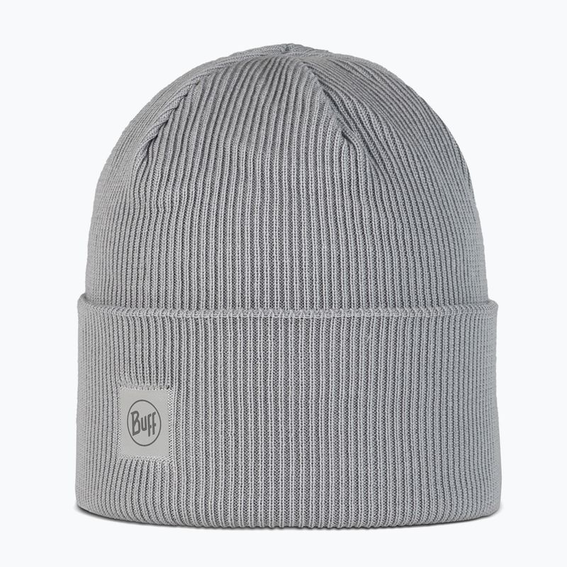 Zimní čepice BUFF Crossknit light grey