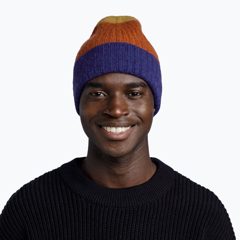 Zimní čepice BUFF Knitted Nilah denim 6