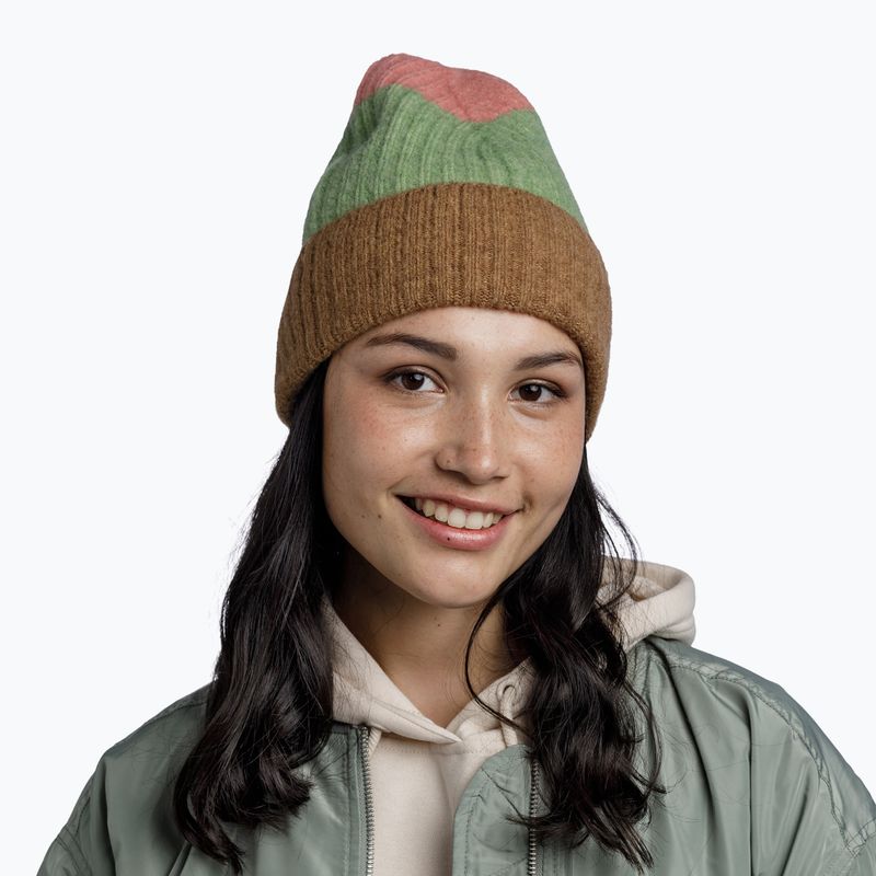 Zimní čepice BUFF Knitted Nilah jade 3