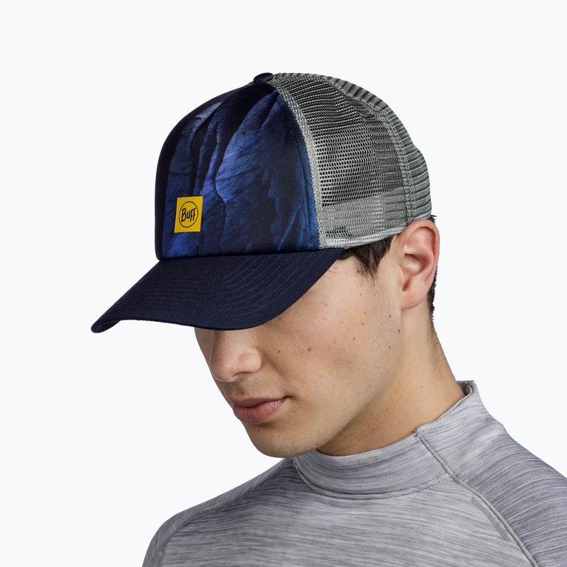 Kšiltovka BUFF Trucker arius blue 4