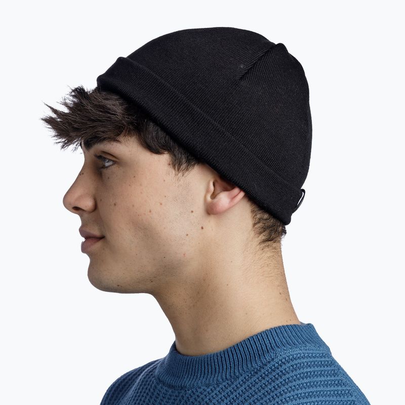 Zimní čepice BUFF Knitted Elro black 3