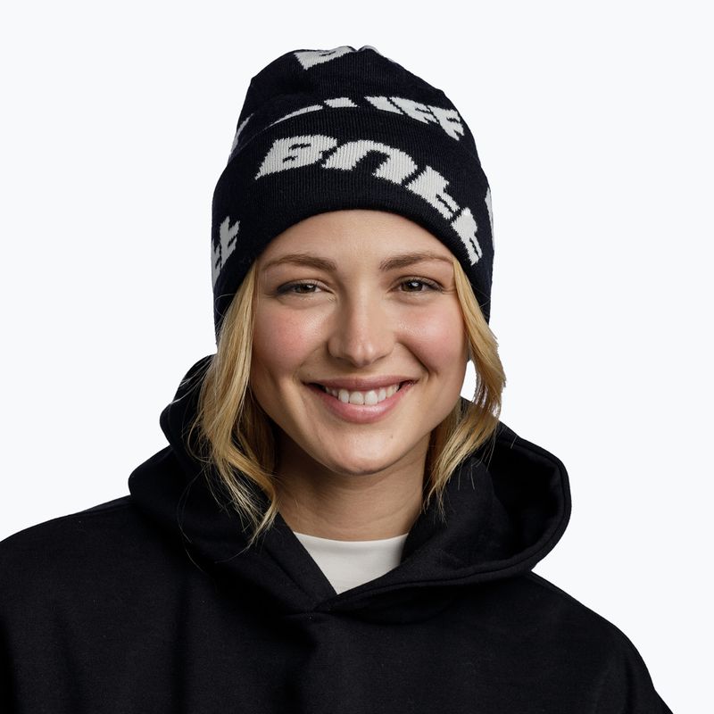 Zimní čepice BUFF Knitted Hido black 3