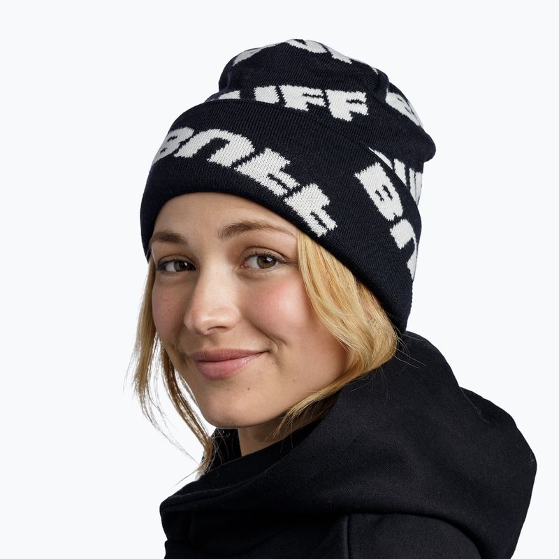 Zimní čepice BUFF Knitted Hido black 4