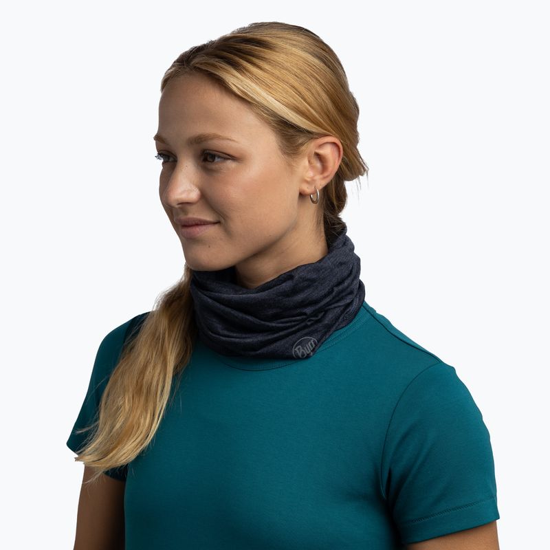 Nákrčník  BUFF Lightweight Merino Wool night blue 3