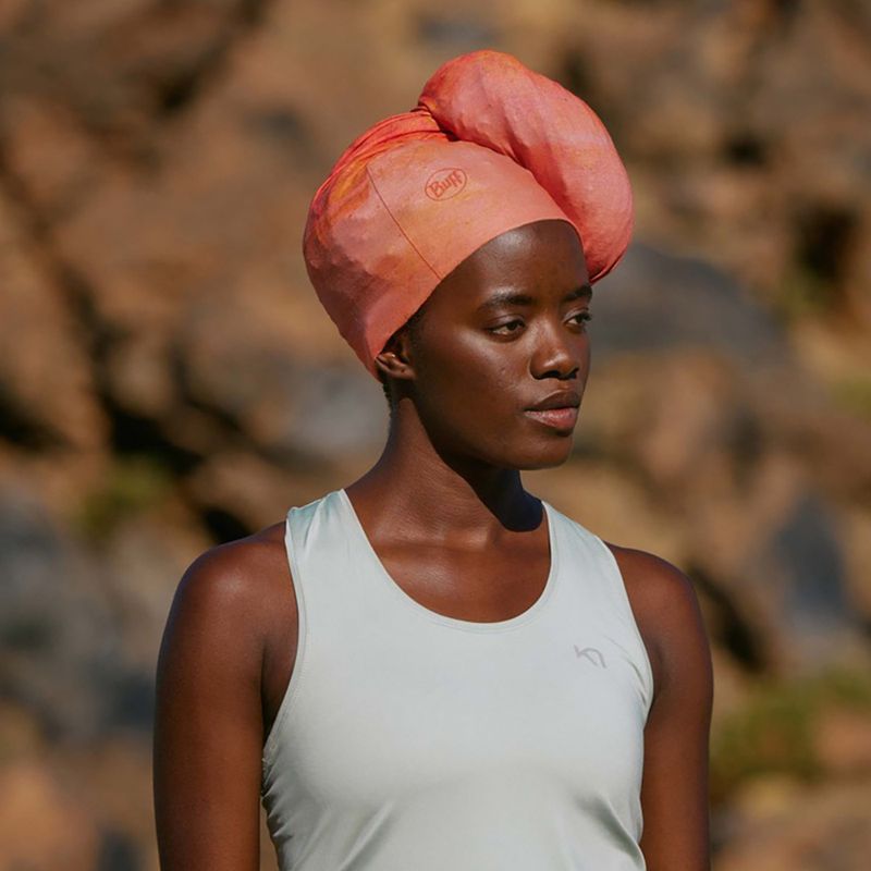 Multifunkční šátek BUFF Coolnet UV keffy nectarine 9