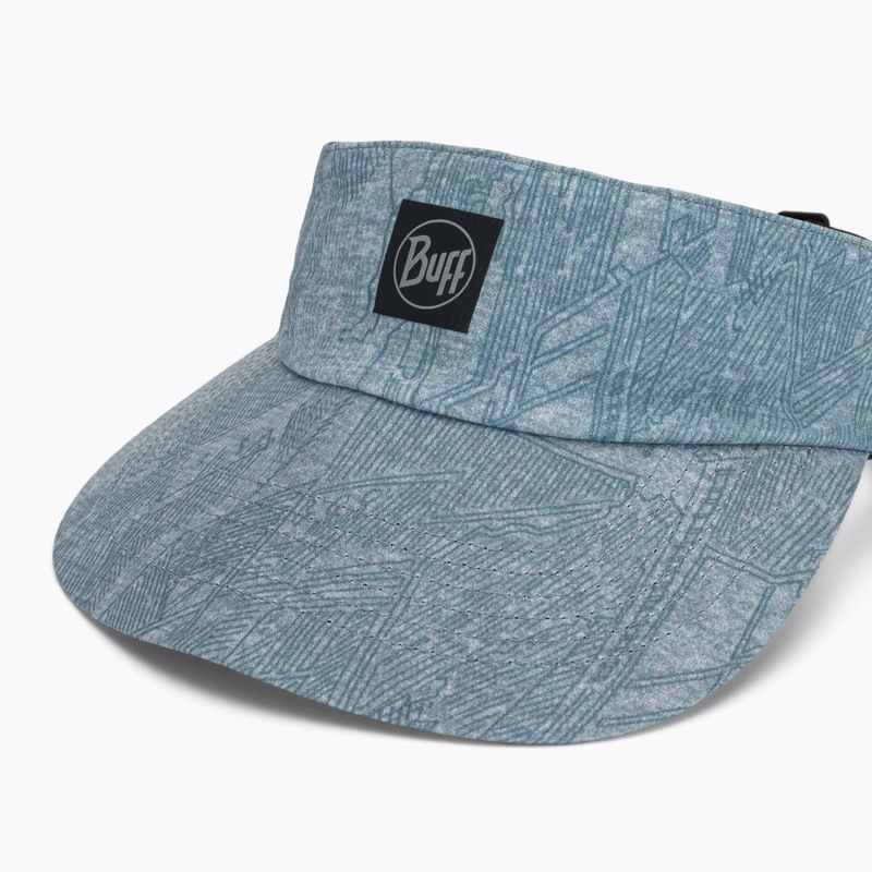 Plavecká čepice BUFF Go Visor Ellbe steel 3
