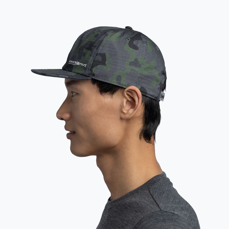 Kšiltovka BUFF Pack Baseball enob steel 6