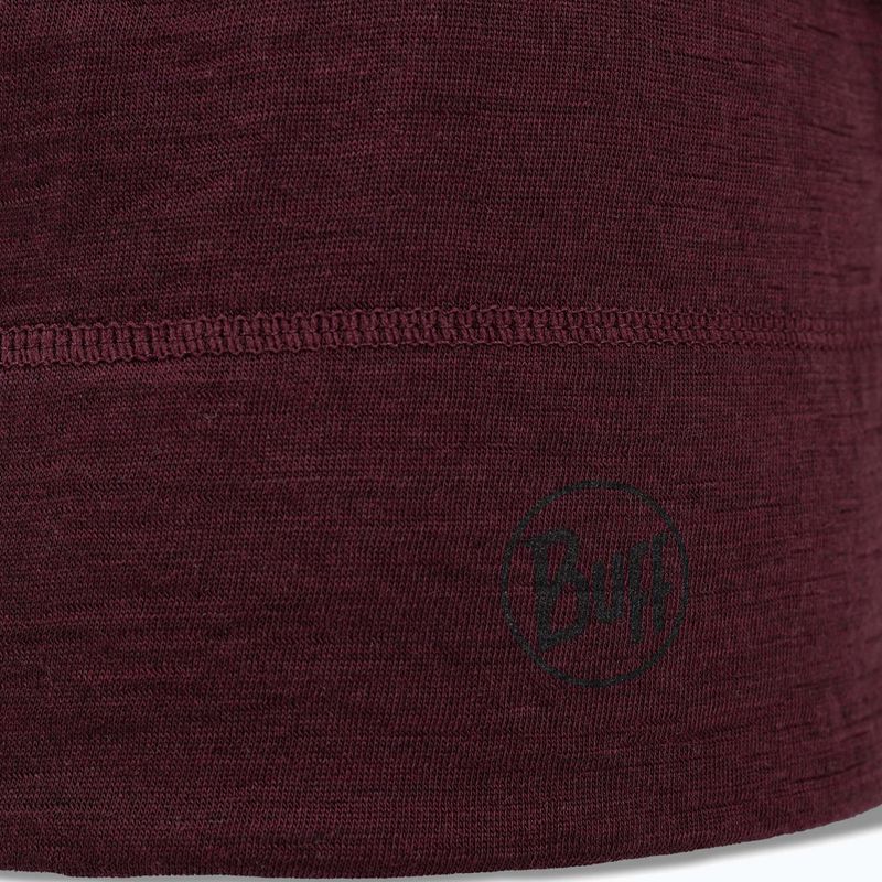Zimní čepice Buff Merino Lightweight garnet 2