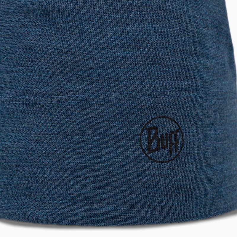 Zimní čepice BUFF Midweight Merino Wool melange tempest 2