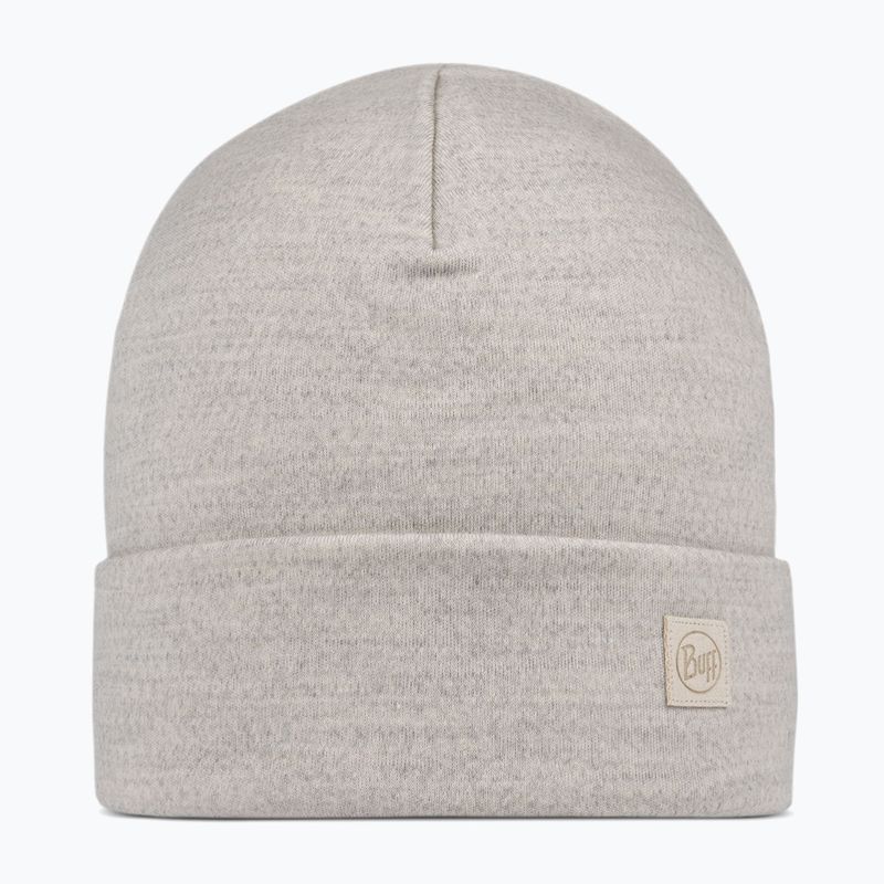 Zimní čepice BUFF Heavyweight Merino Wool solid cloud