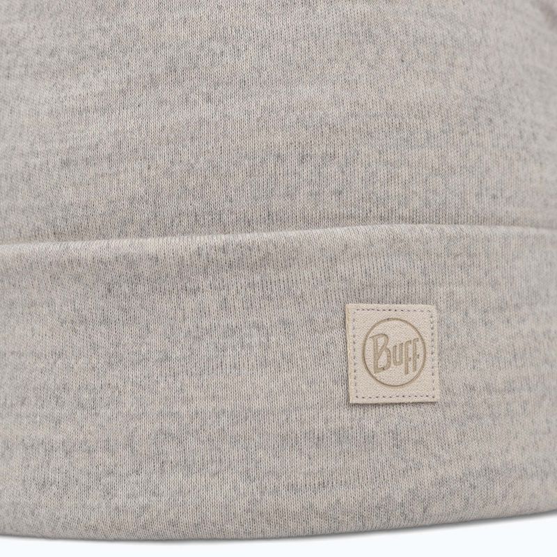 Zimní čepice BUFF Heavyweight Merino Wool solid cloud 2