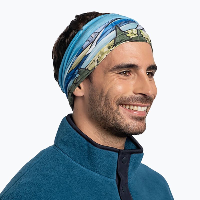 Multifunkční šátek BUFF Coolnet UV National Parks glacier 4
