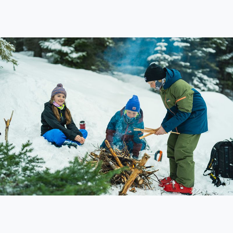 Dětská zimní čepice BUFF Knitted & Fleece Blein ultramarine 7