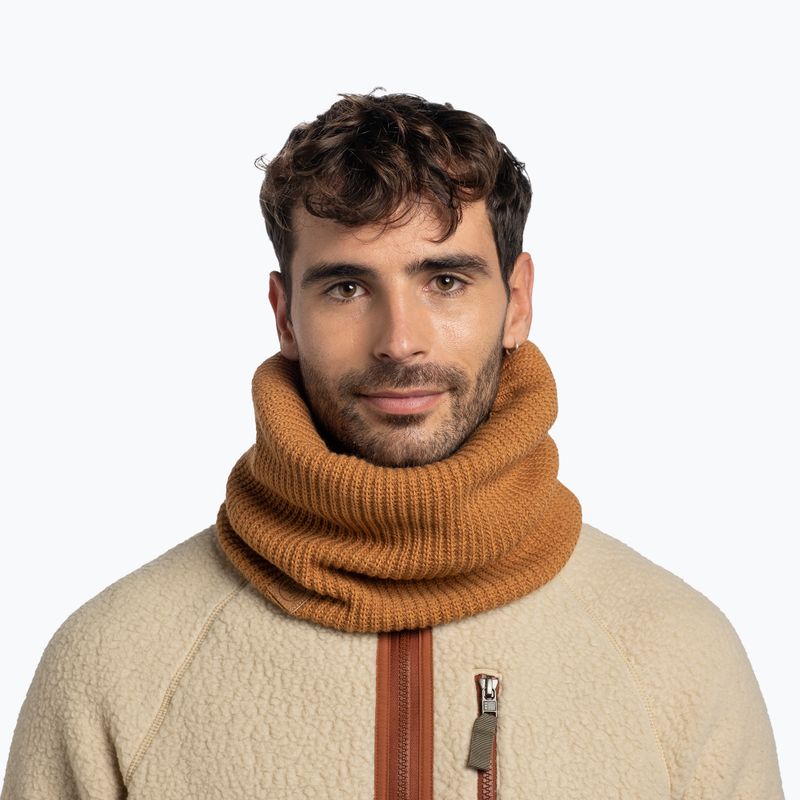 Nákrčník BUFF Knitted & Fleece Rutger copper 3