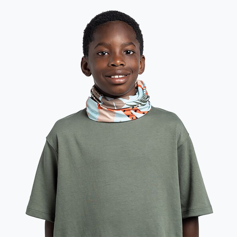 Dětský multifunkční šátek BUFF Coolnet UV Roam multicolor 3