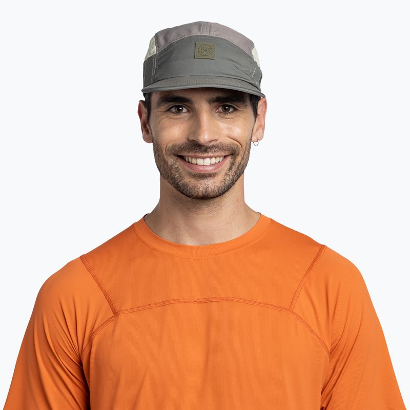Kšiltovka BUFF 5 Panel Go domus khaki 3