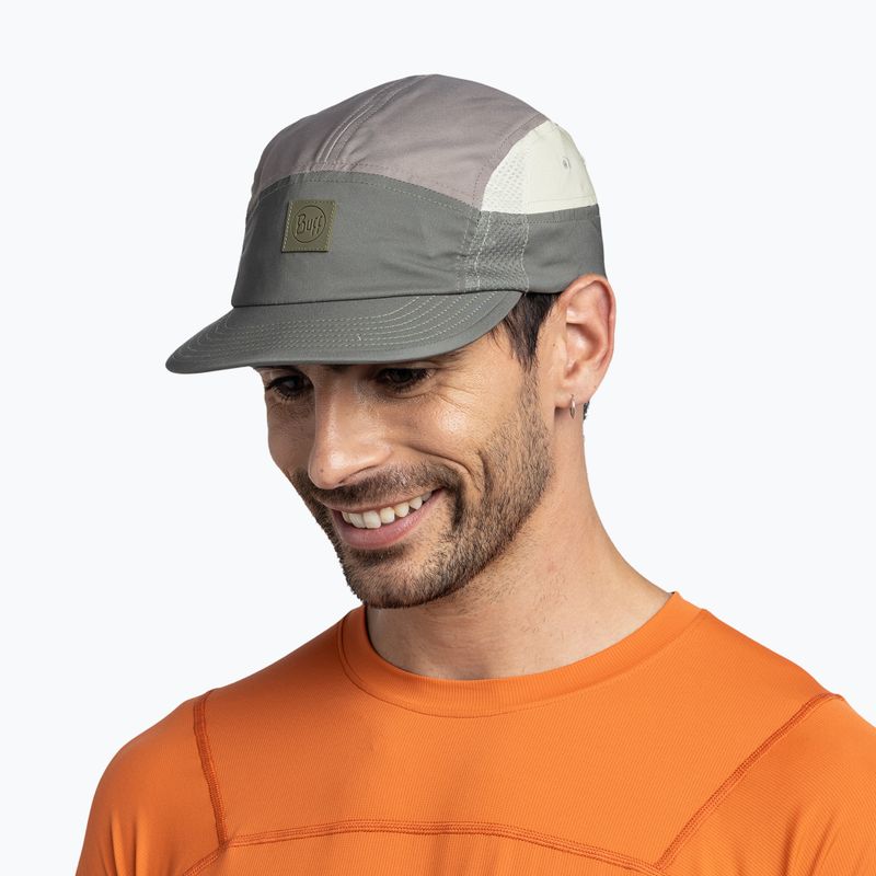 Kšiltovka BUFF 5 Panel Go domus khaki 4