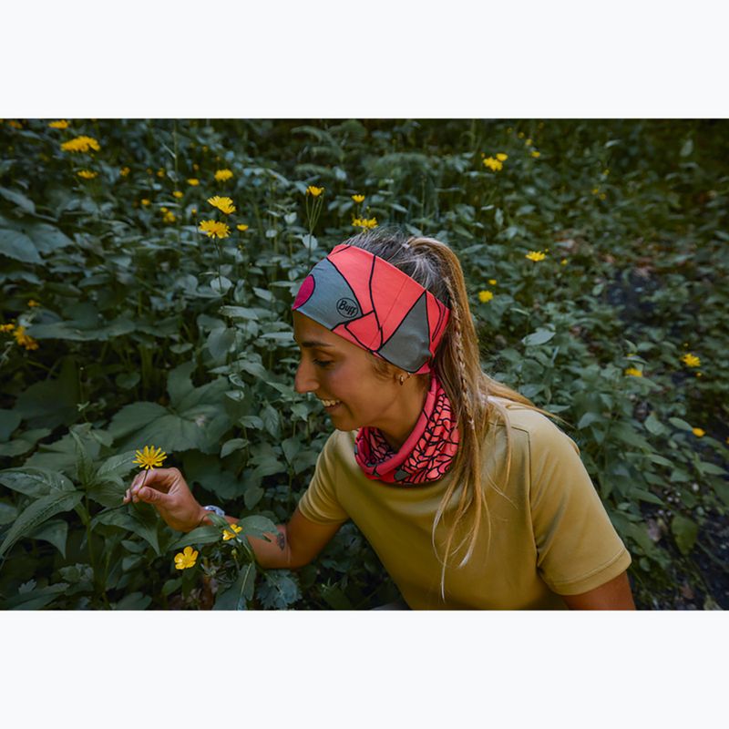 Čelenka BUFF Coolnet UV Wide Aramay poppy 2