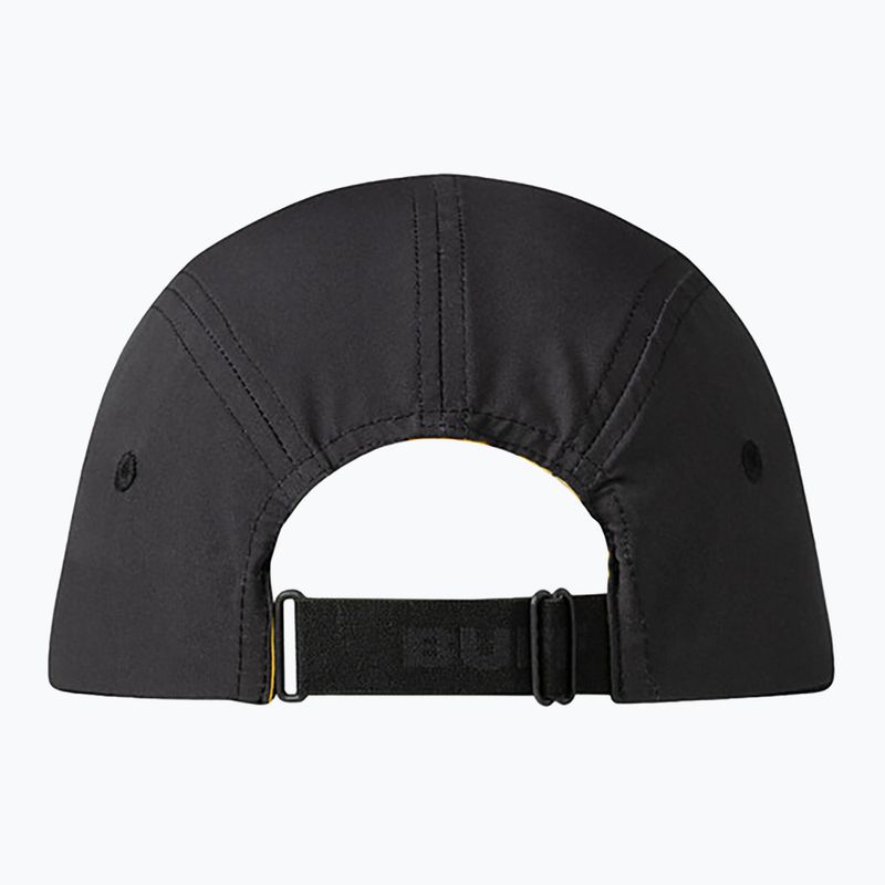 Kšiltovka BUFF 5 Panel Go logo black 2