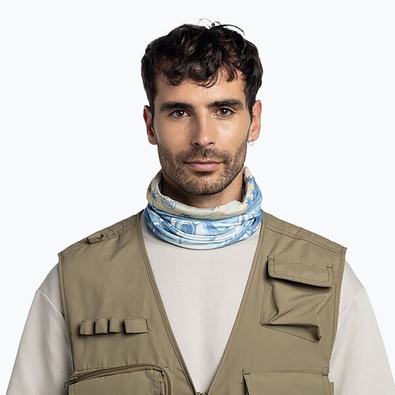 Multifunkční šátek  BUFF Coolnet UV Lake River Bait no switch 3