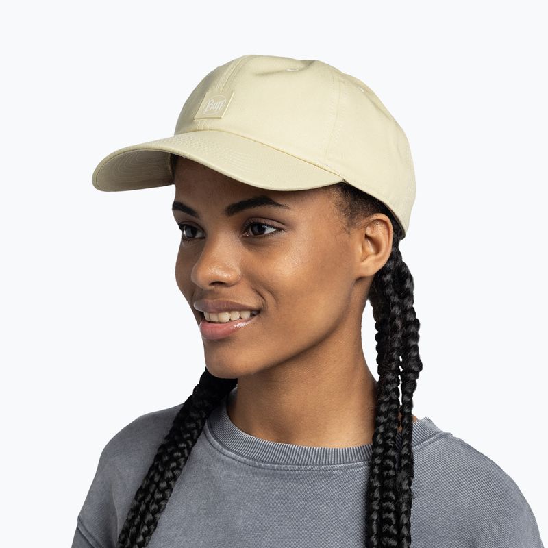 Kšiltovka BUFF Baseball solid zire pistachio 4