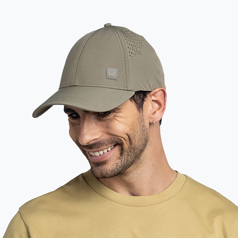 Kšiltovka BUFF Summit Solid tundra khaki 3