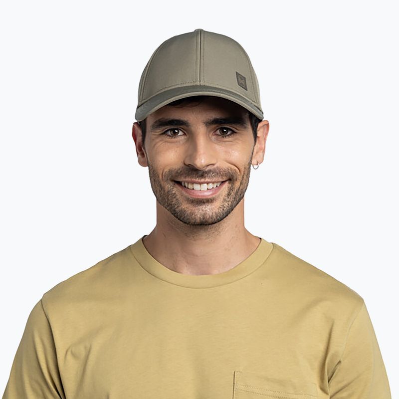 Kšiltovka BUFF Summit Solid tundra khaki 4