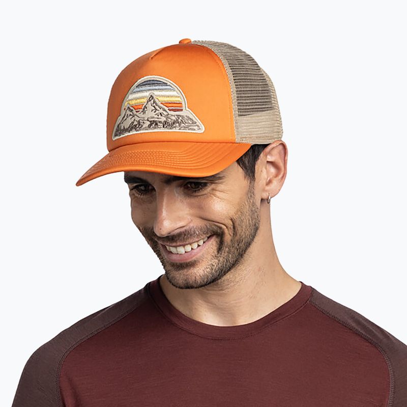 Kšiltovka BUFF Trucker Bougi ginger 3