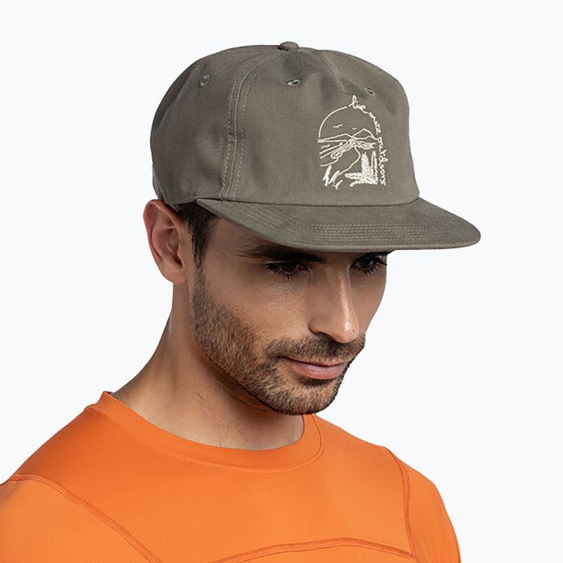 Kšiltovka BUFF Trucker lander khaki 5