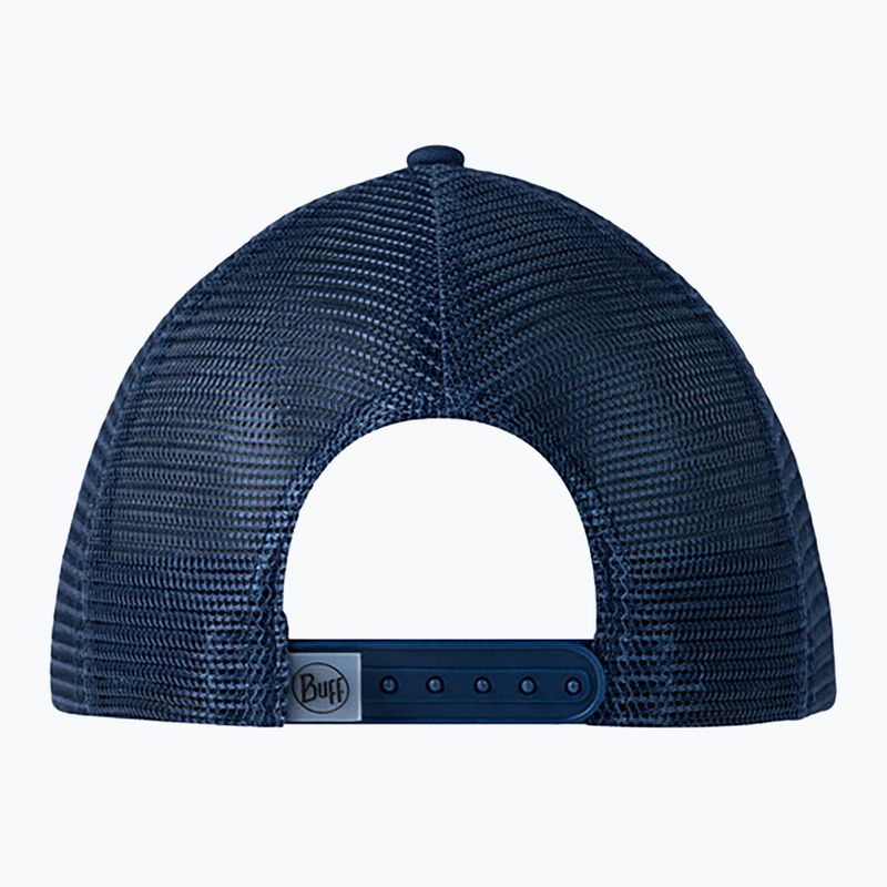 Kšiltovka BUFF Explore Trucker Satry indigo 2