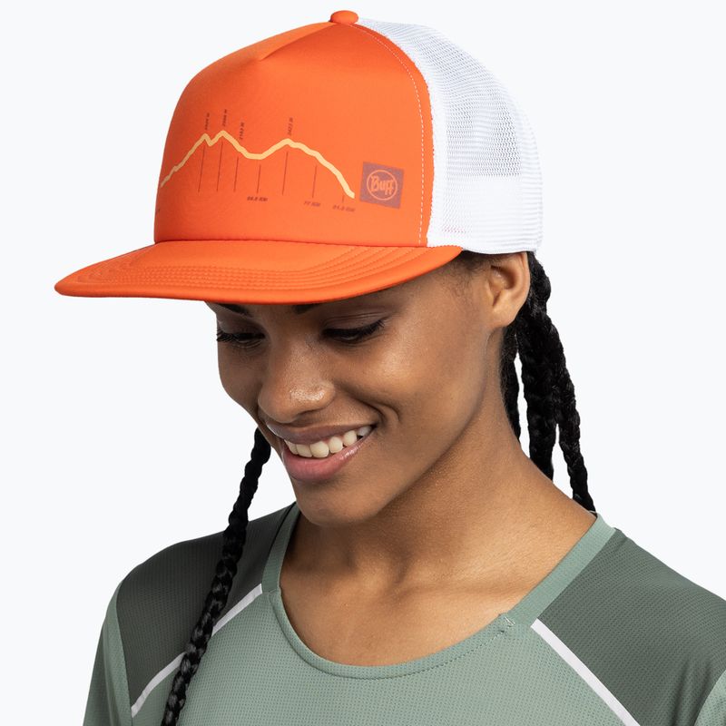 Kšiltovka BUFF Explore Trucker cram poppy 4