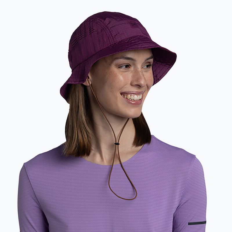 Klobouk  BUFF Go Bucket Solid purplish 7