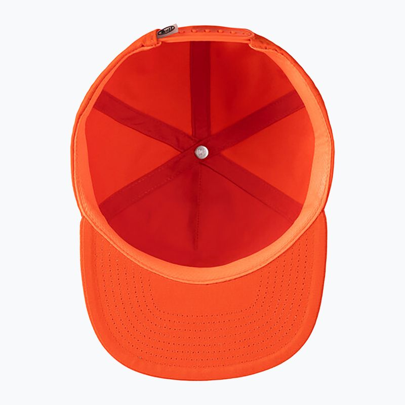 Dětská kšiltovka BUFF Snapback Solid poppy baseball cap 3