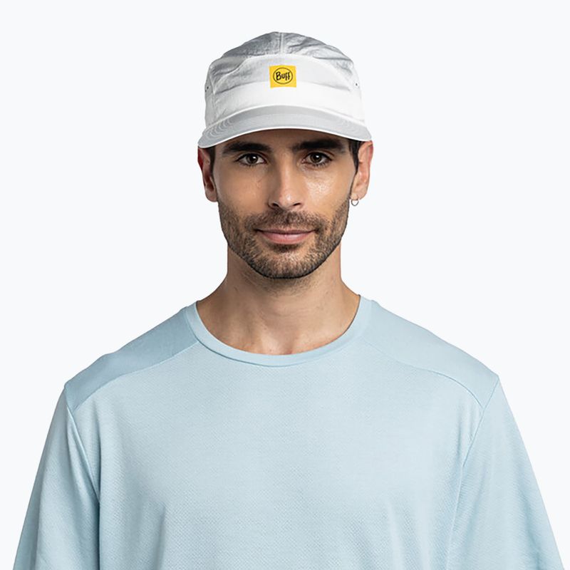 Kšiltovka BUFF Speed Logo white 4