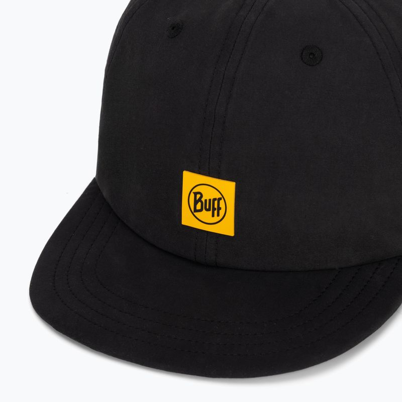 Kšiltovka BUFF Baseball logo black 3